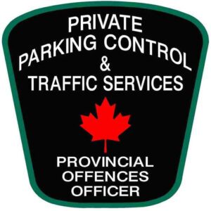 A patch of the canadian provincial offences officer.